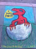 Chalk Art Honorable Mention - “The Dino & the Egg” by Laura